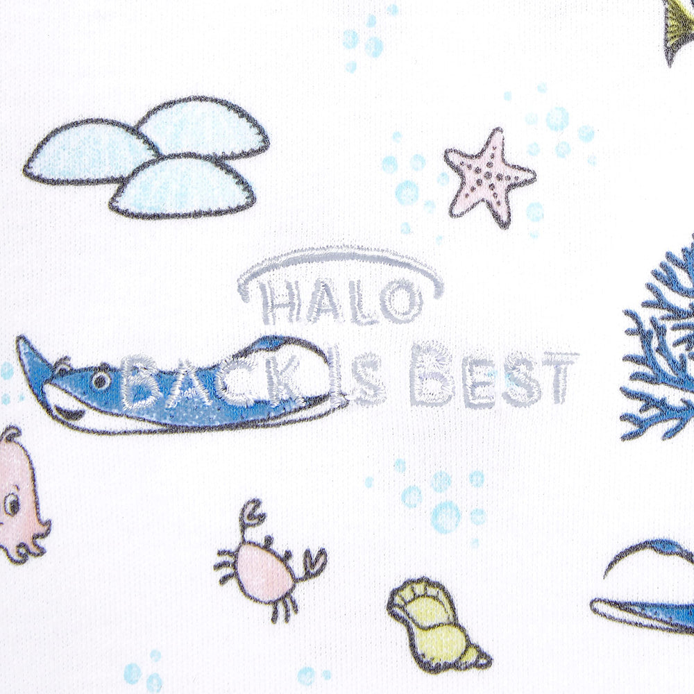 HALO small size fits 3–6 months for Nemo-themed sleepwear