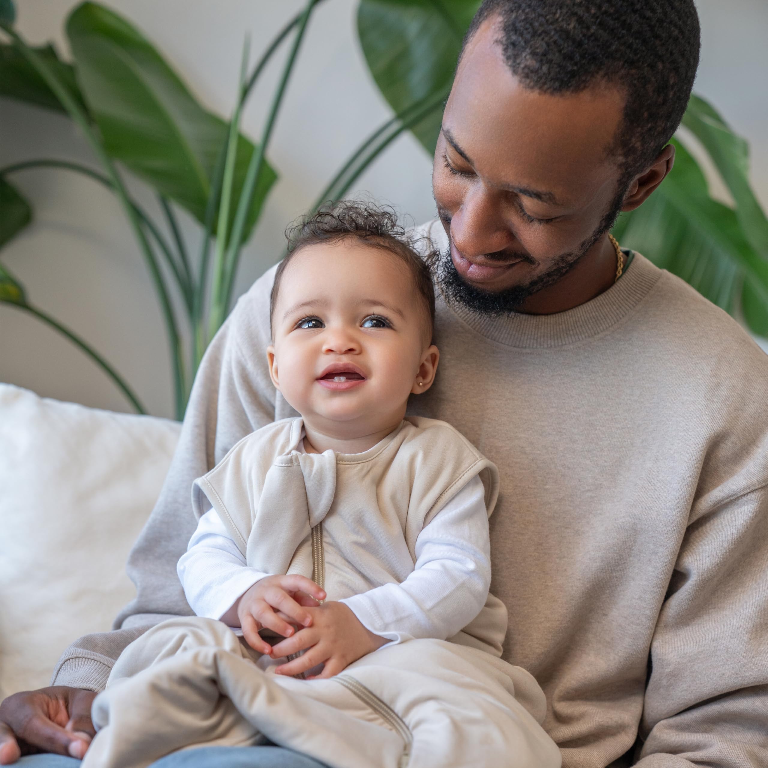 HALO wearable blanket in nursery—machine-washable and dryer-safe.