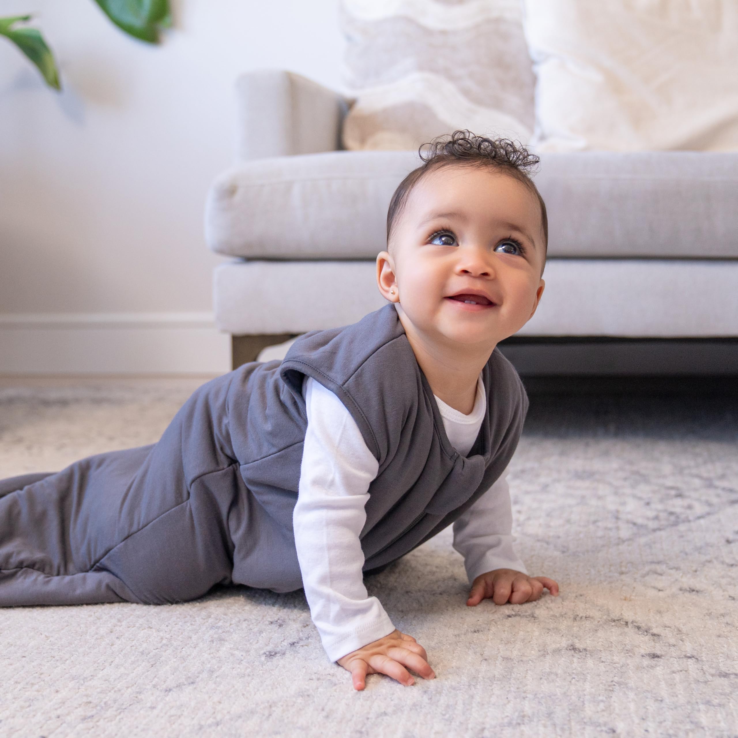 HALO bamboo sleep sack is machine washable for simple care.