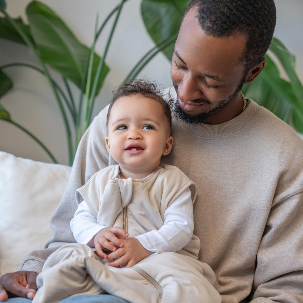 HALO wearable blanket in a nursery setting, all-season comfort for babies.