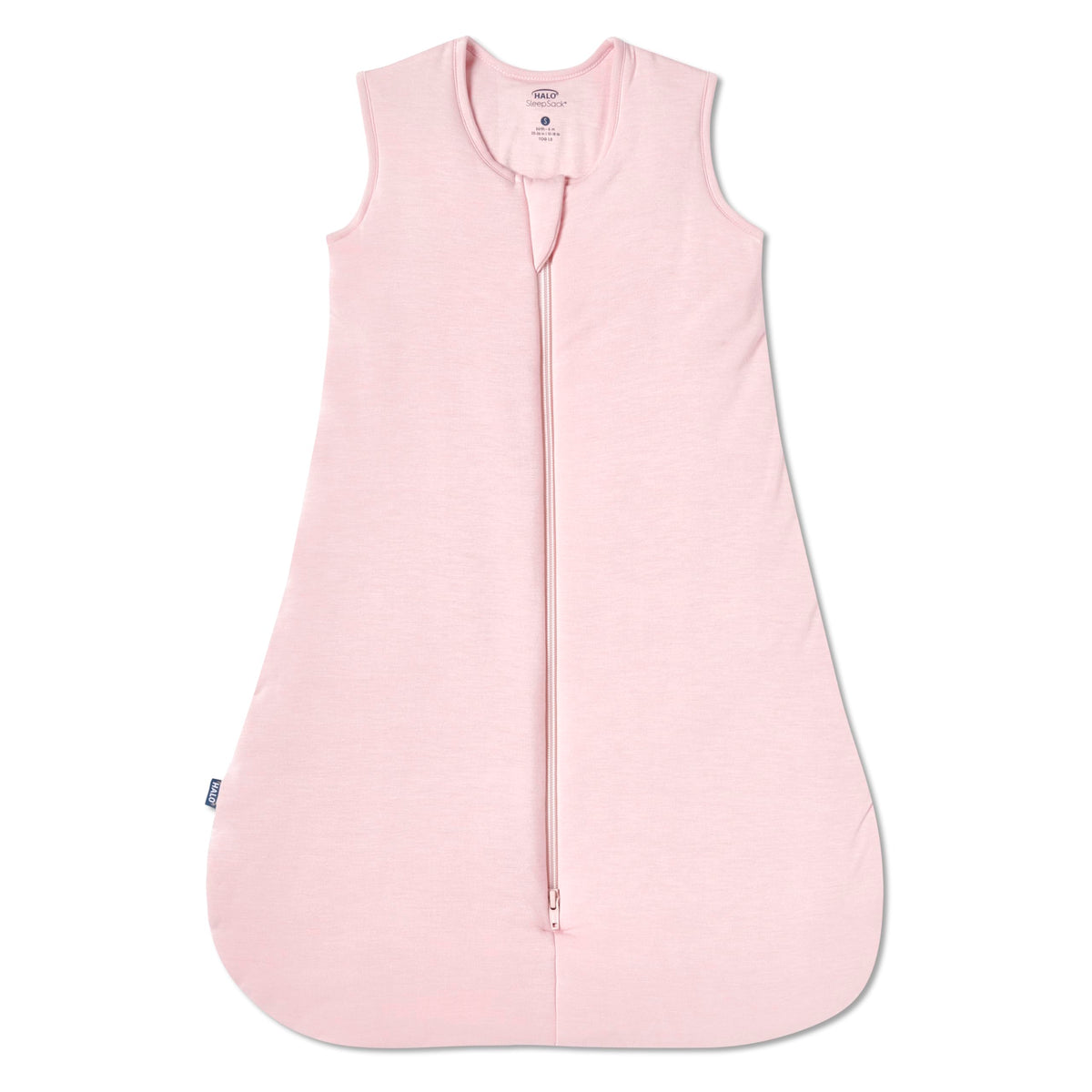 HALO SuperSoft bamboo wearable blanket texture close-up, ultra-soft fabric ideal for delicate baby skin.