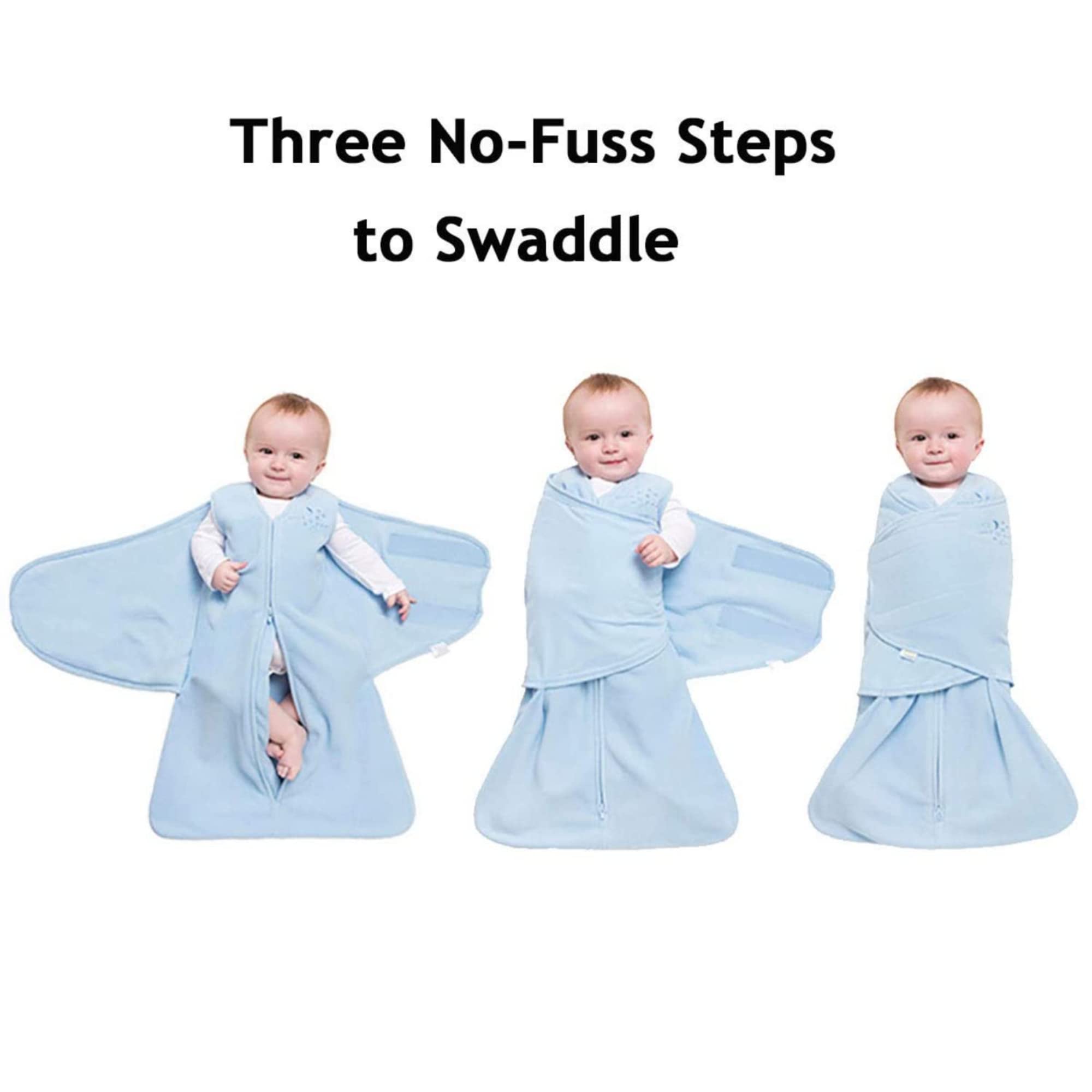 HALO Winnie Frolic Sleepsack in-use transition from swaddle to SleepSack.