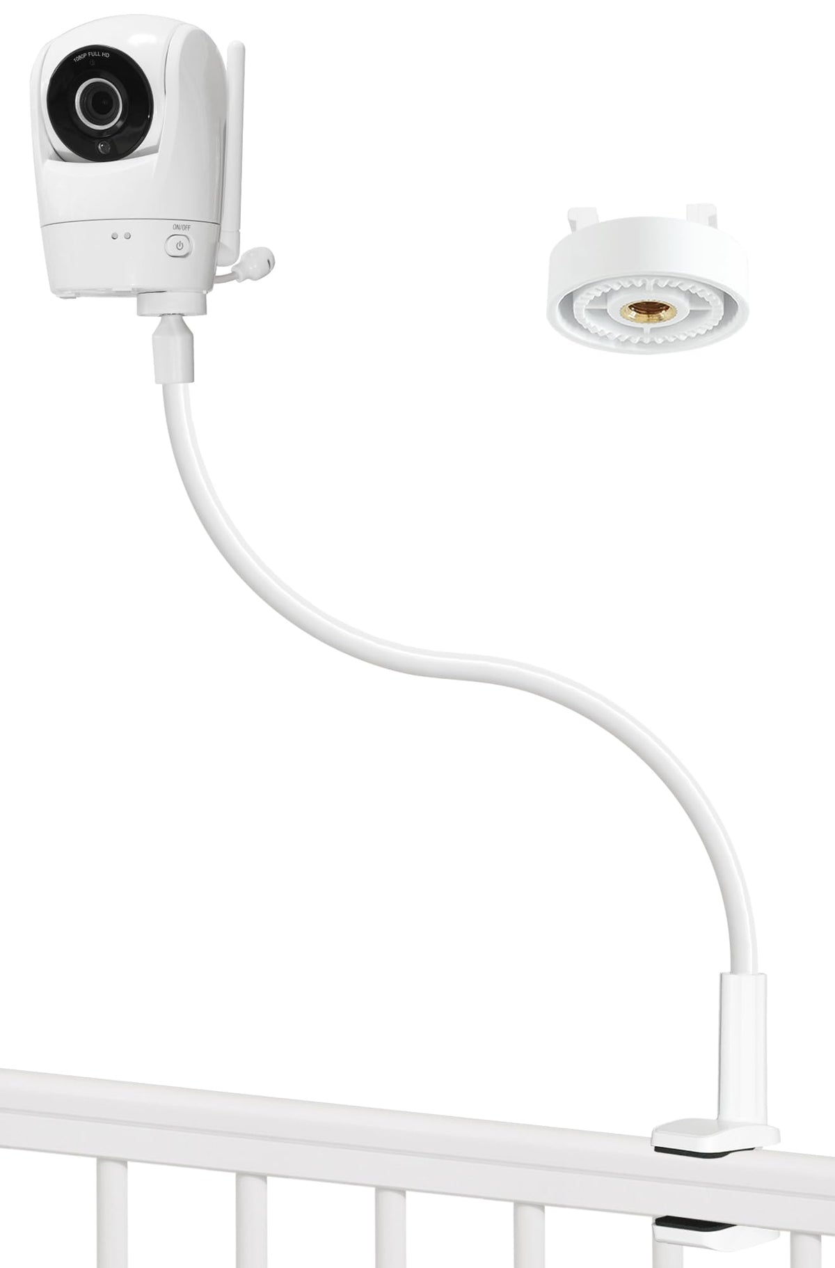 Haloera extendable arm mount for VTech VM901 offers flexible viewing angles.