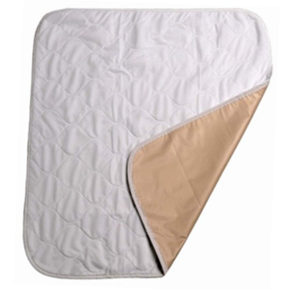 HaloShield odor-control underpad top view shows a soft surface and moisture-wicking protection.