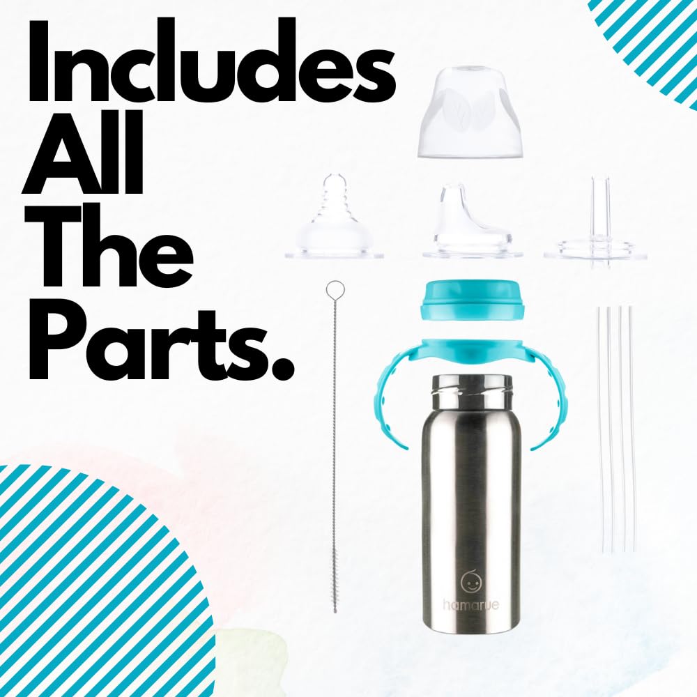 Hamarue cleaning brush included helps keep the mouthpiece hygienic