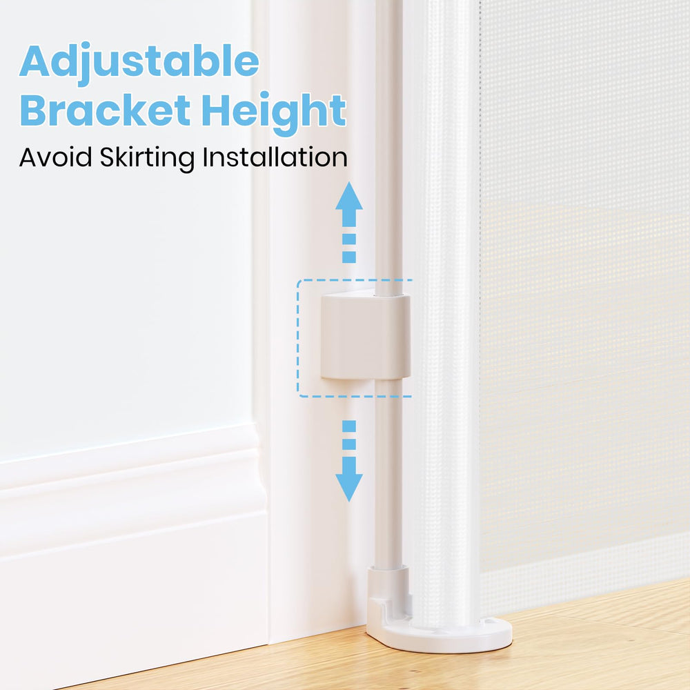 HAMOPY durable mesh material cushions bumps while preventing pinching or trips.