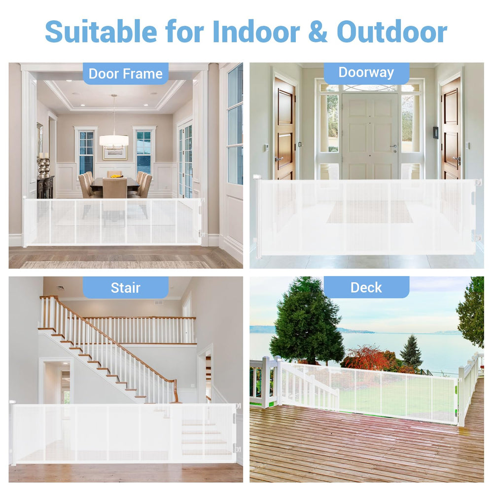 HAMOPY wide doorway gate helps create safe play zones for families.