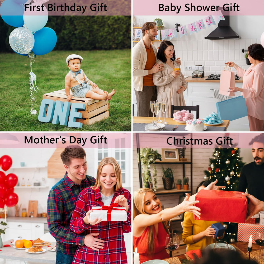 HAMUIERS First Year Frame gift-ready packaging appeals for baby showers.
