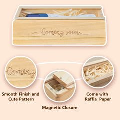 HAMUIERS pregnancy-test-keepsake-box inside-dimensions shows generous space for most tests