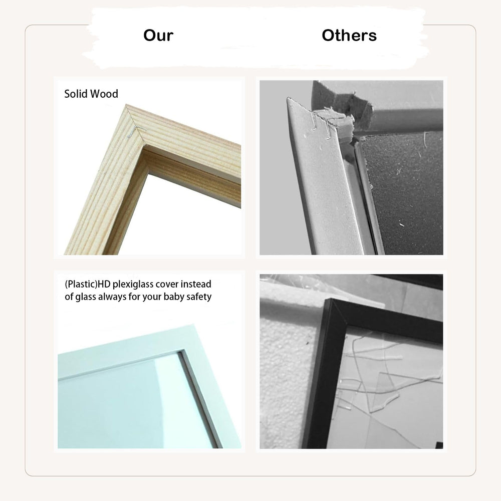 HAMUIERS room-ready display shows the frame in home décor settings