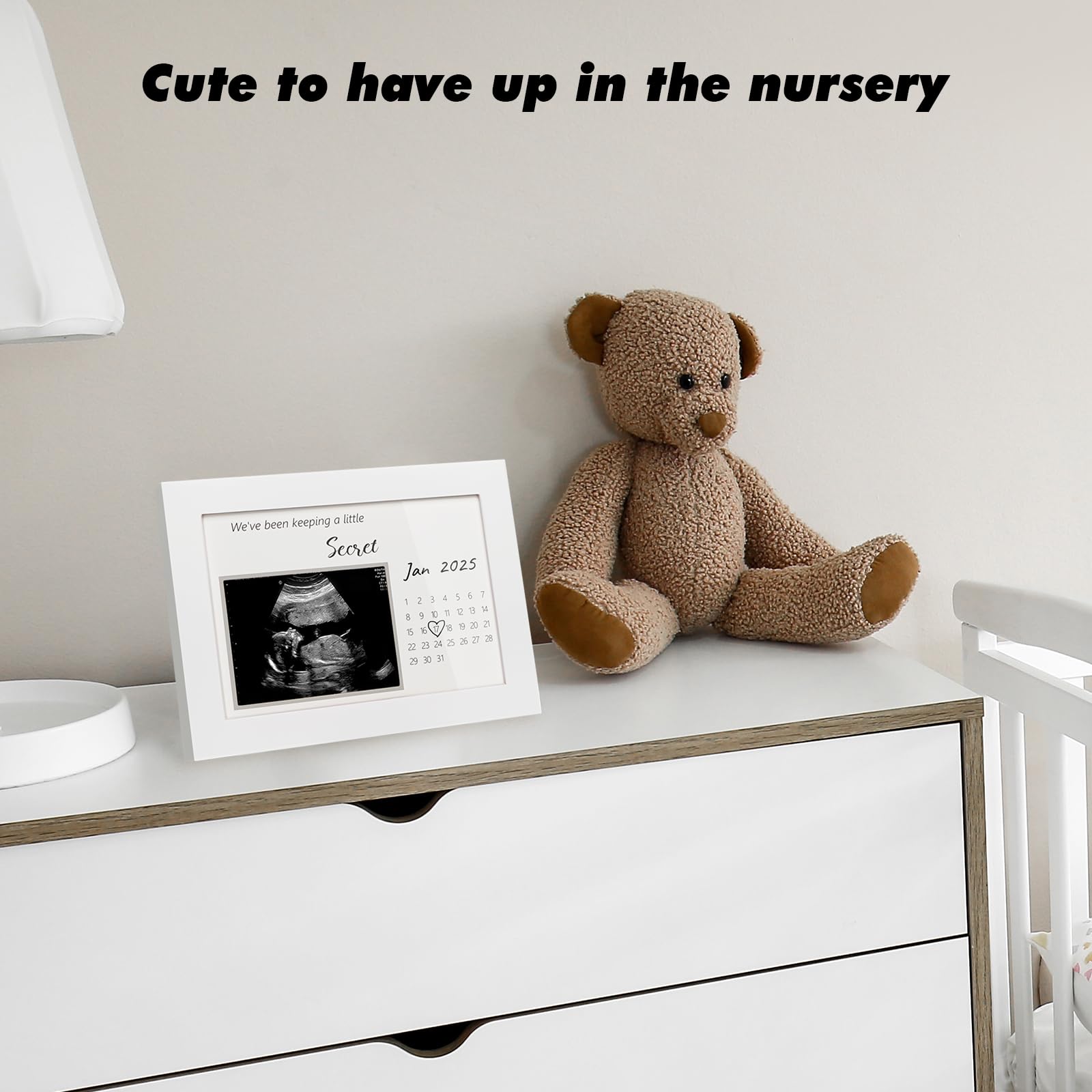 HAMUIERS ultrasound photo frame 4x3 highlights cherished memory for expecting families
