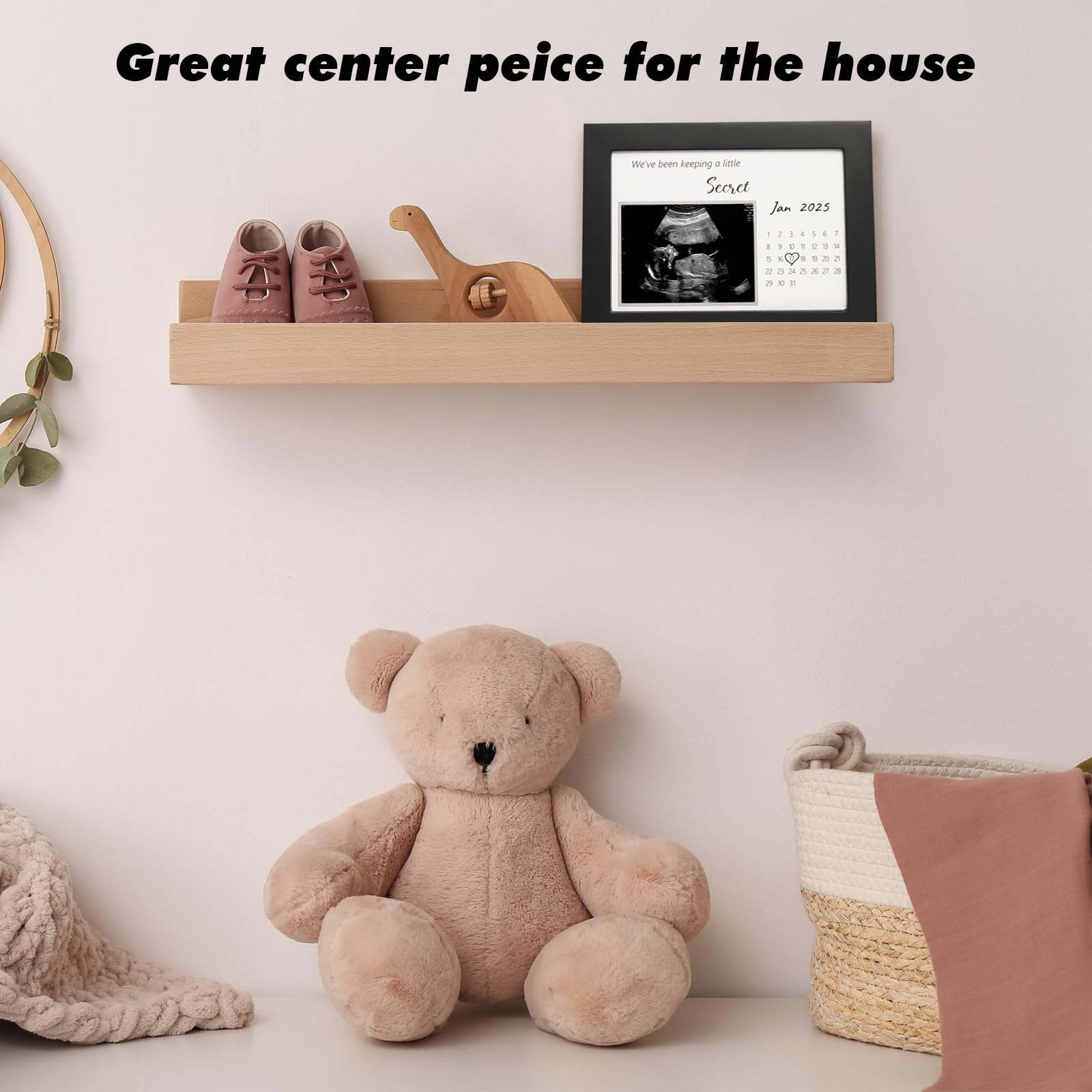 HAMUIERS ultrasound photo frame adds decorative nursery memory display