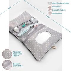 HAMUR HOME diaper bag organizer open compartments for clean separation of items