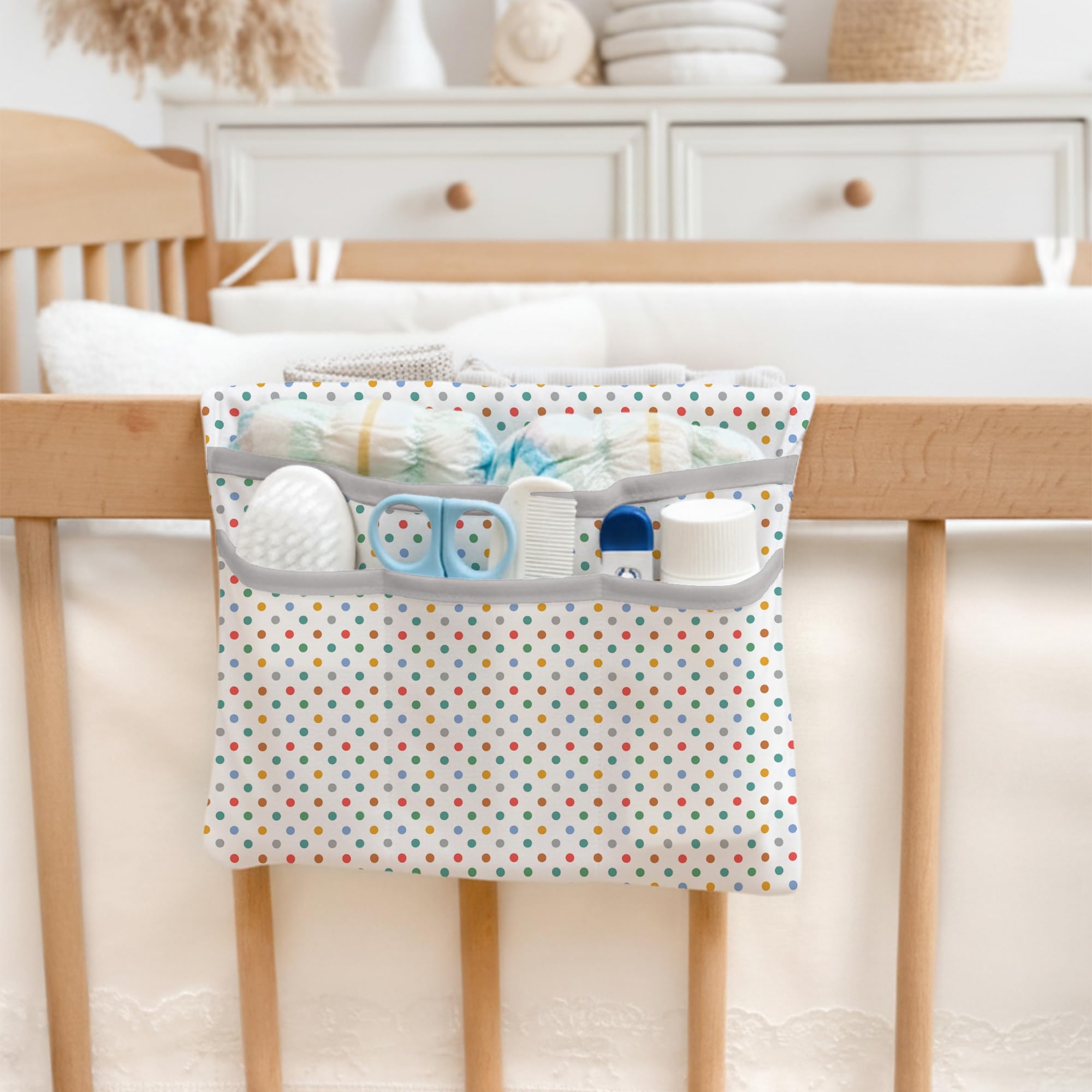 HAMUR HOME easy-clean machine washable diaper bag simplifies spills cleanup.