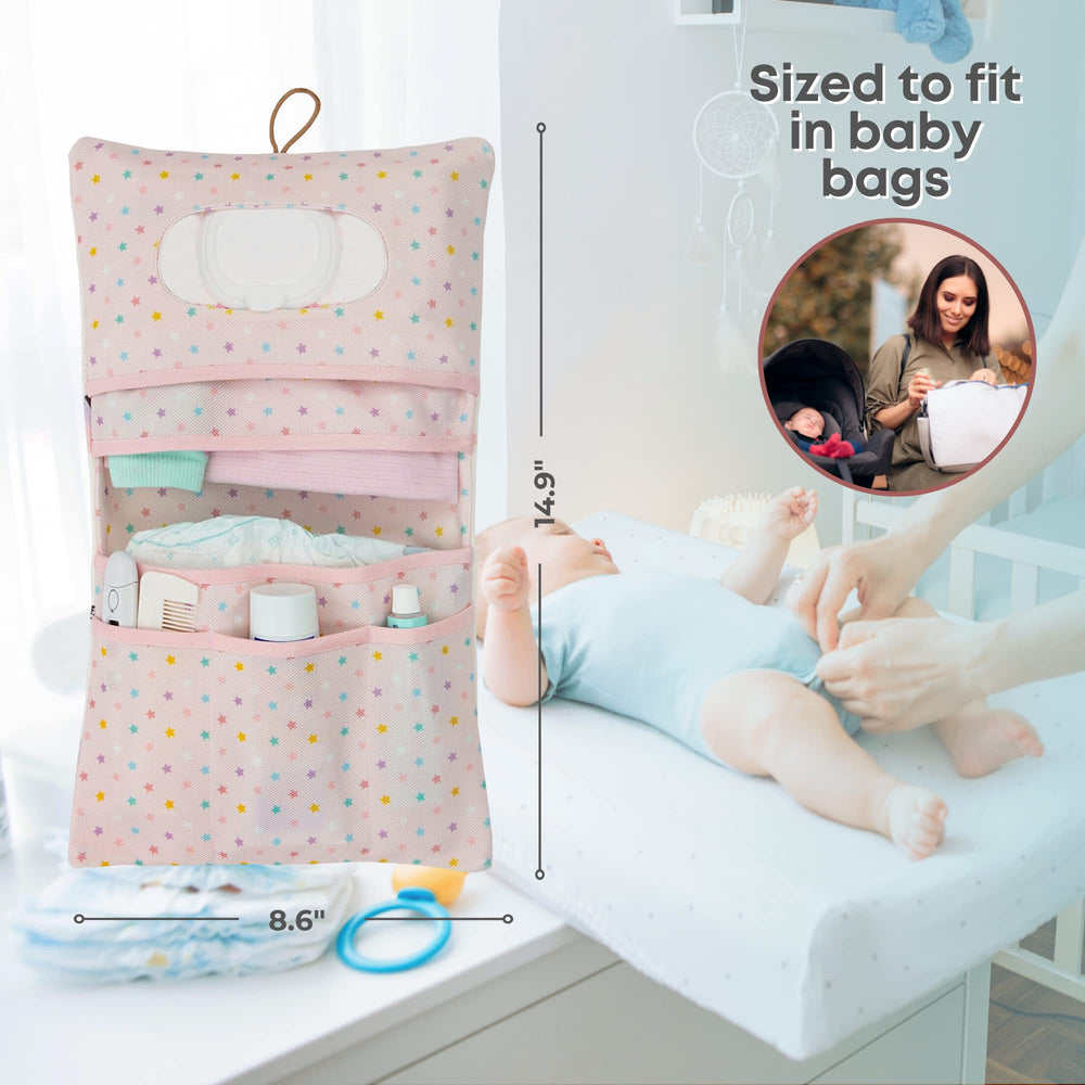 HAMUR HOME Elephant gift-ready organizer for new parents.