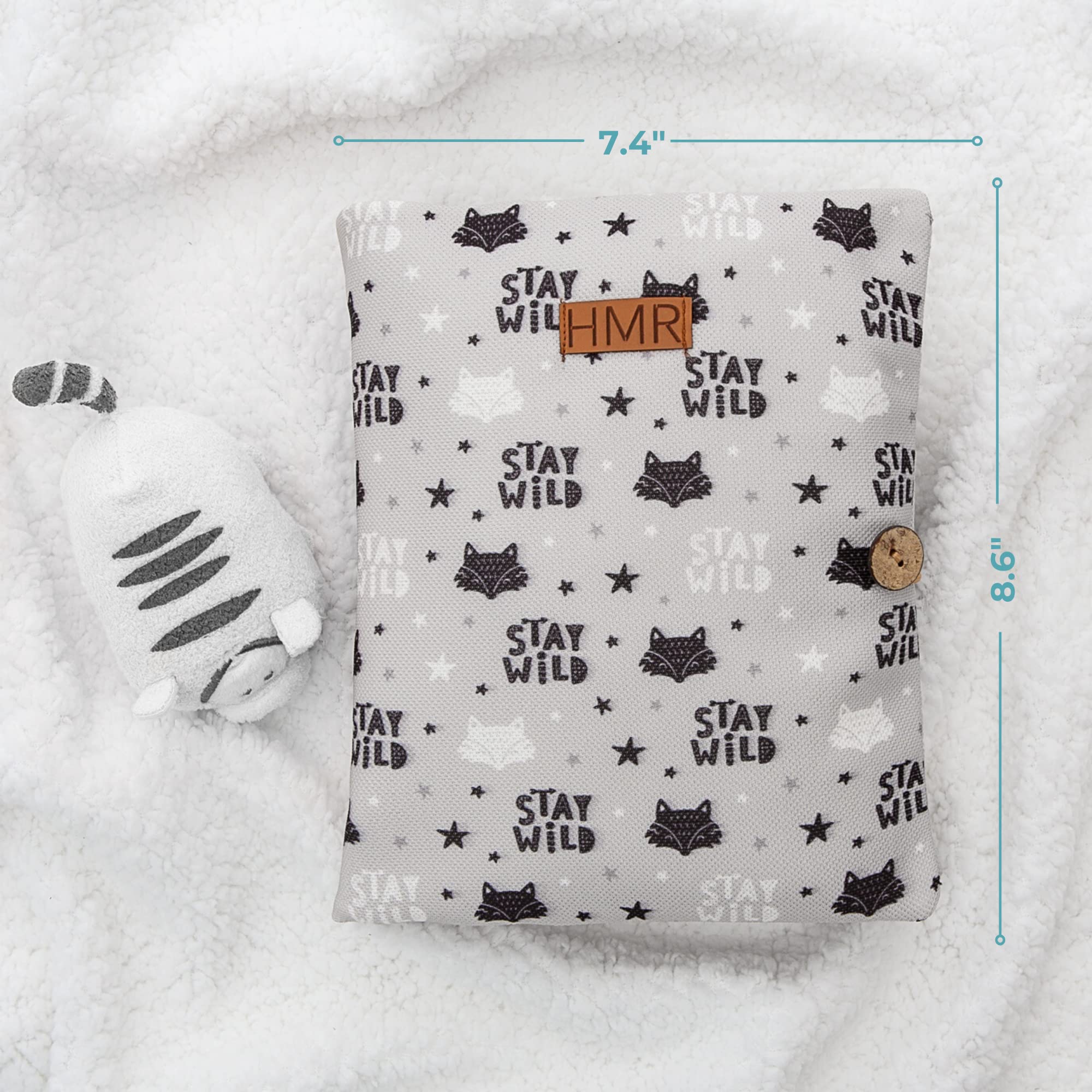 HAMUR HOME mini organizer fits stroller or handbag for on-the-go use.