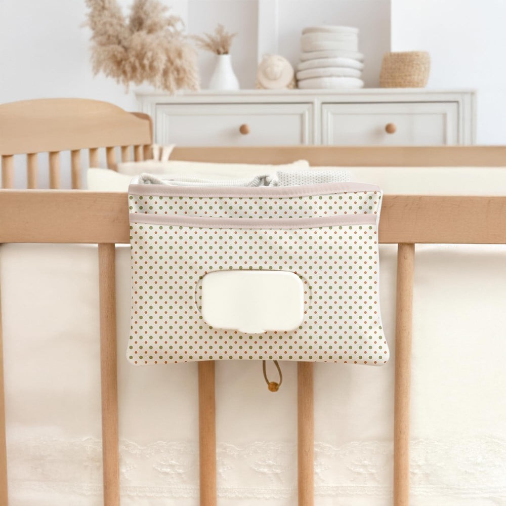 HAMUR HOME organizer with stroller strap attachment for hands-free transport.