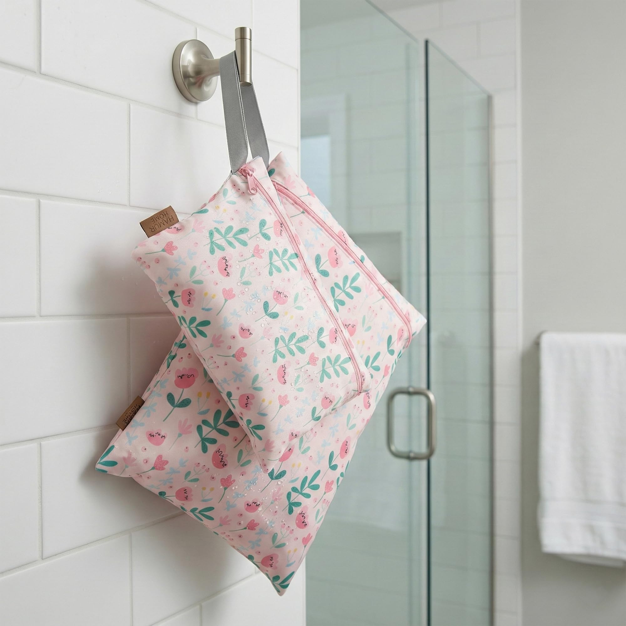 HAMUR HOME Wet Bag Set small bag laid flat for compact packing
