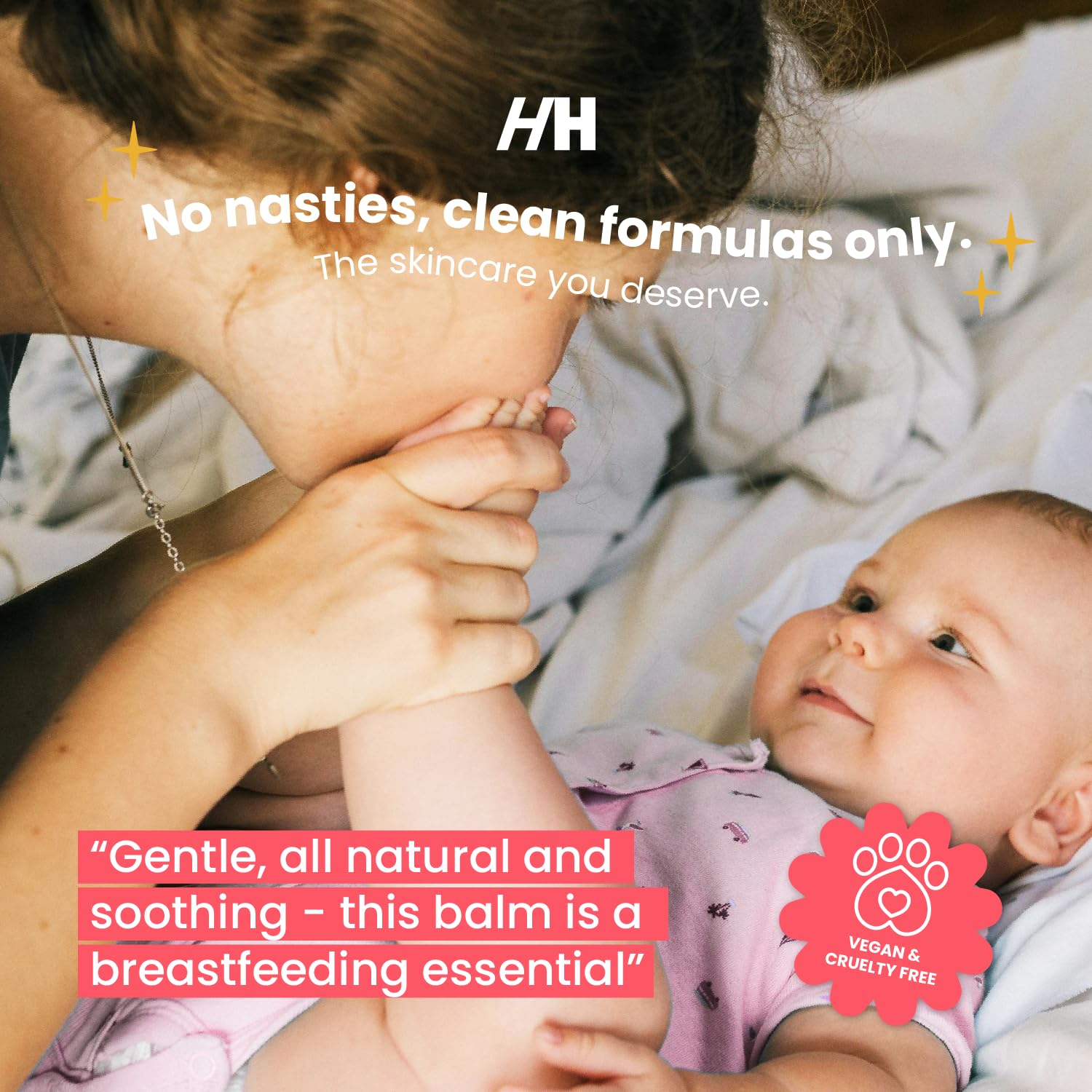 Ingredients highlight calendula and mango butter for delicate skin.