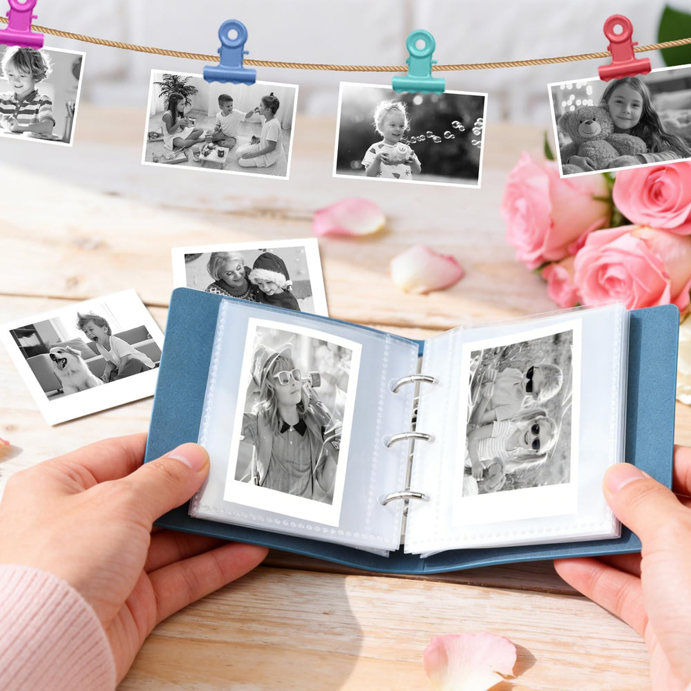 Hangrui button-closure design keeps photos secure and organized.