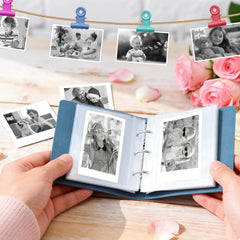 Hangrui button-closure design keeps photos secure and organized.