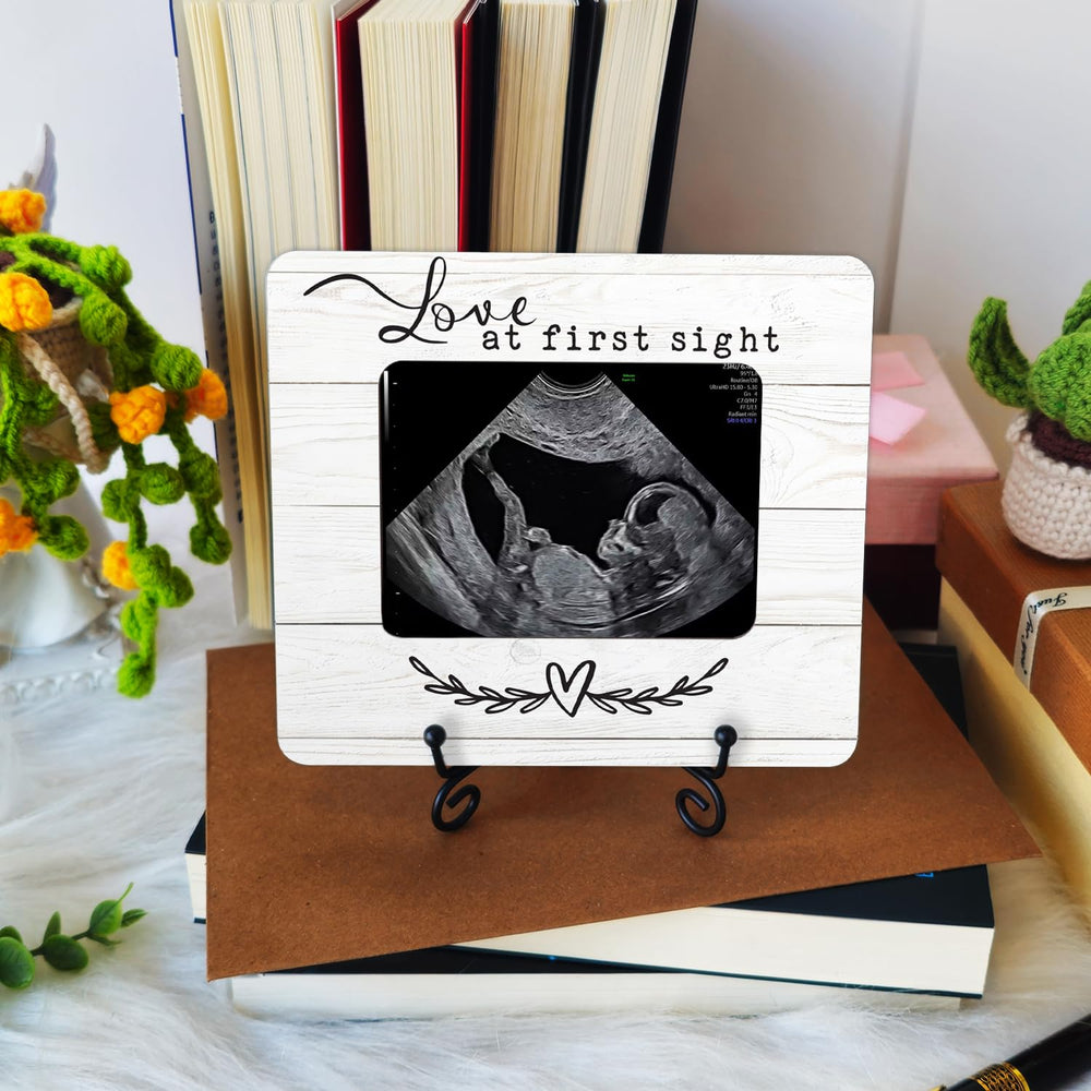 Hangwoous grandparent gift frame displayed on desk, a heartfelt keepsake.