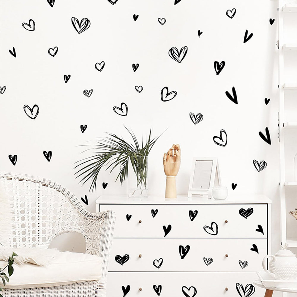 Hanlongyu matte finish vinyl wall decals designed for smooth surfaces