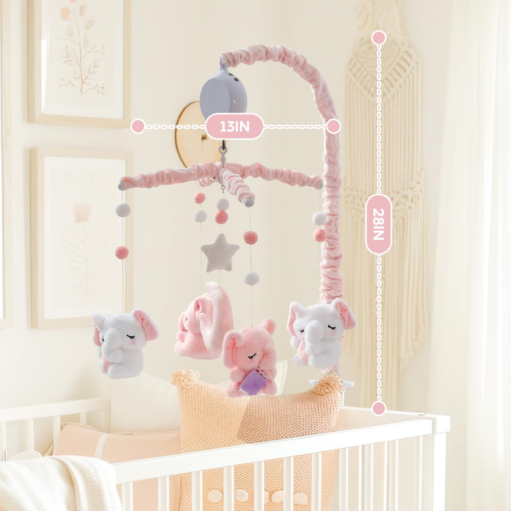 HanMiaMia gift-ready baby mobile packaging ideal for showers and new nurseries.