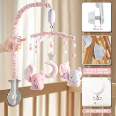 HanMiaMia lullaby box with 35 melodies provides soothing soundscape for baby nights.