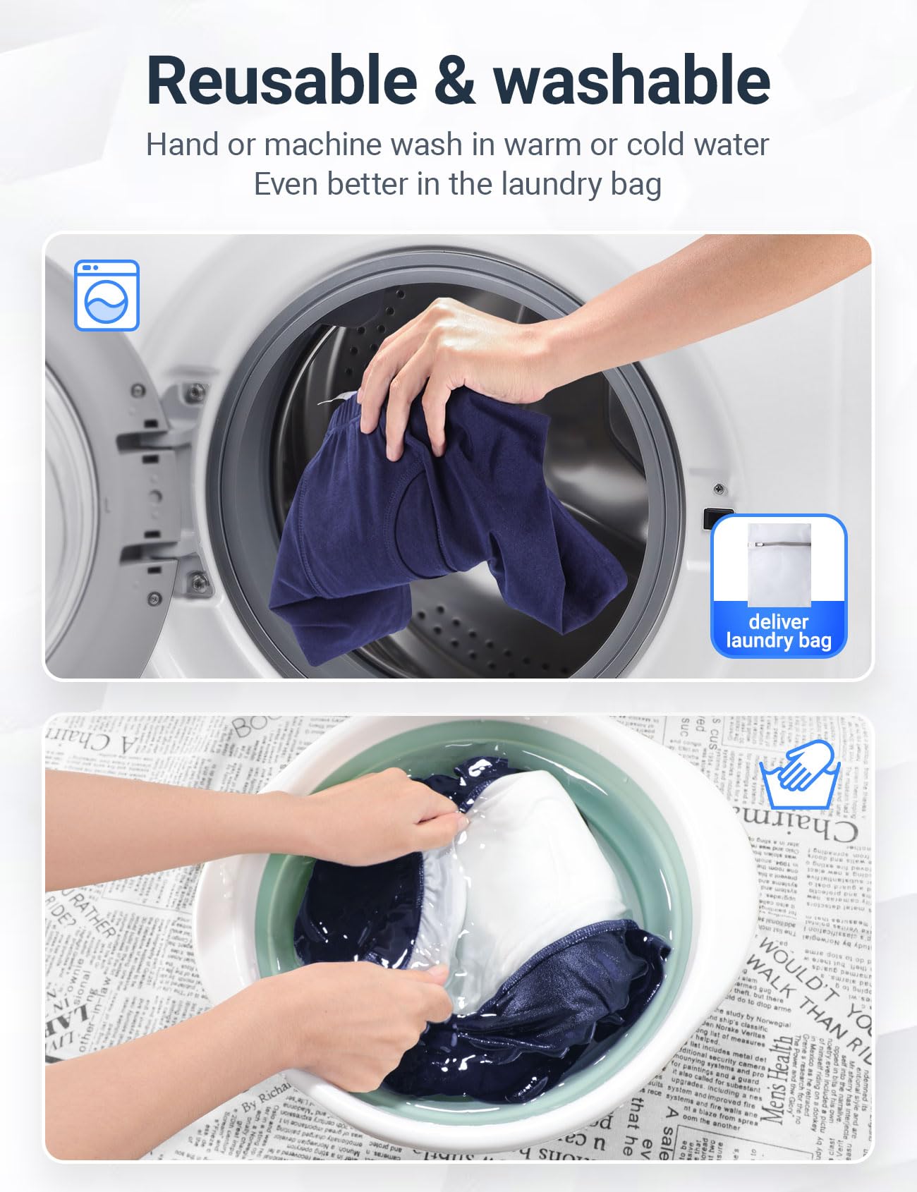 HANSILK breathable cotton outer enhances comfort and airflow.
