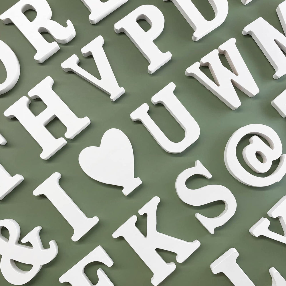 Paint-ready HANWER B wooden letter invites custom color designs.