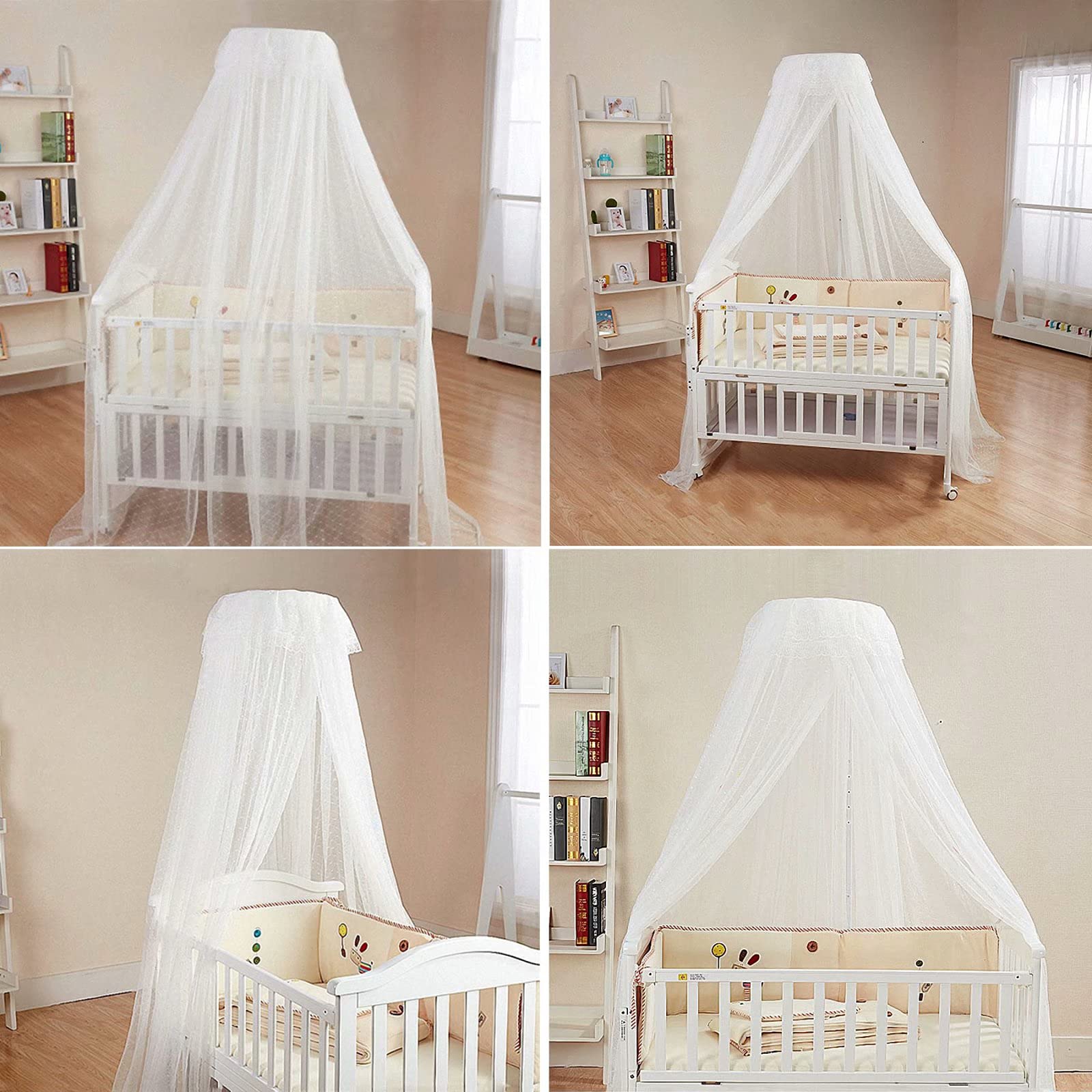HanYun breathable mesh creates a comfortable sleep environment for baby.