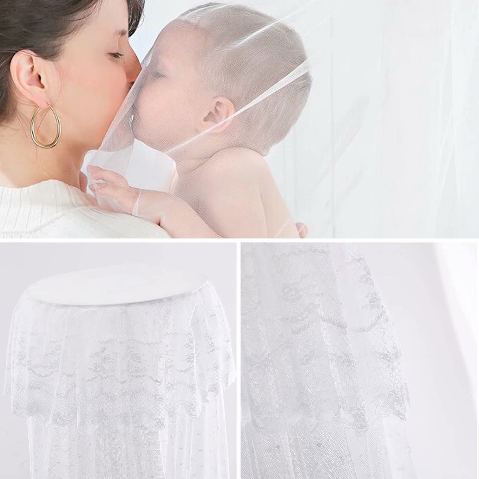 HanYun canopy adds a soft decorative touch for nurseries and outdoor spaces.