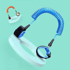 HANZE anti-lost wrist link blue strap with soft padding for comfort