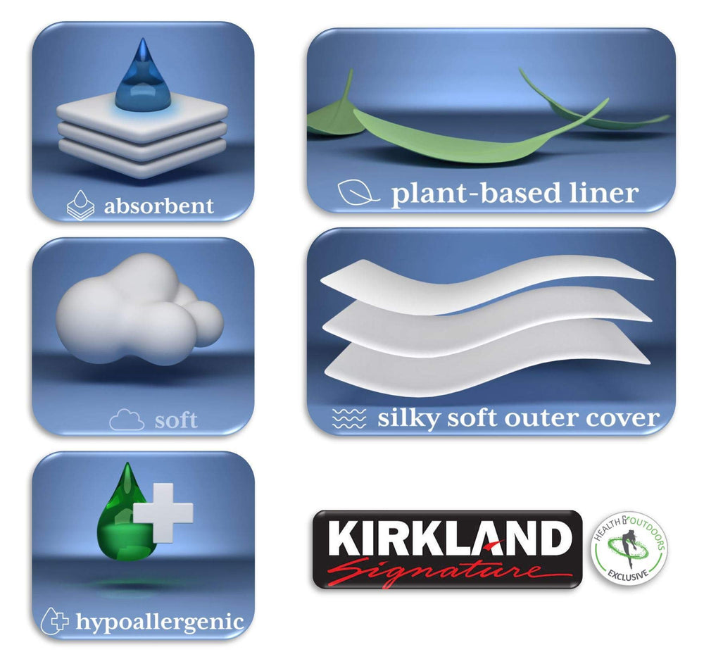HAO Kirkland Signature Diapers Size 2 next size up indicator helps sizing decisions