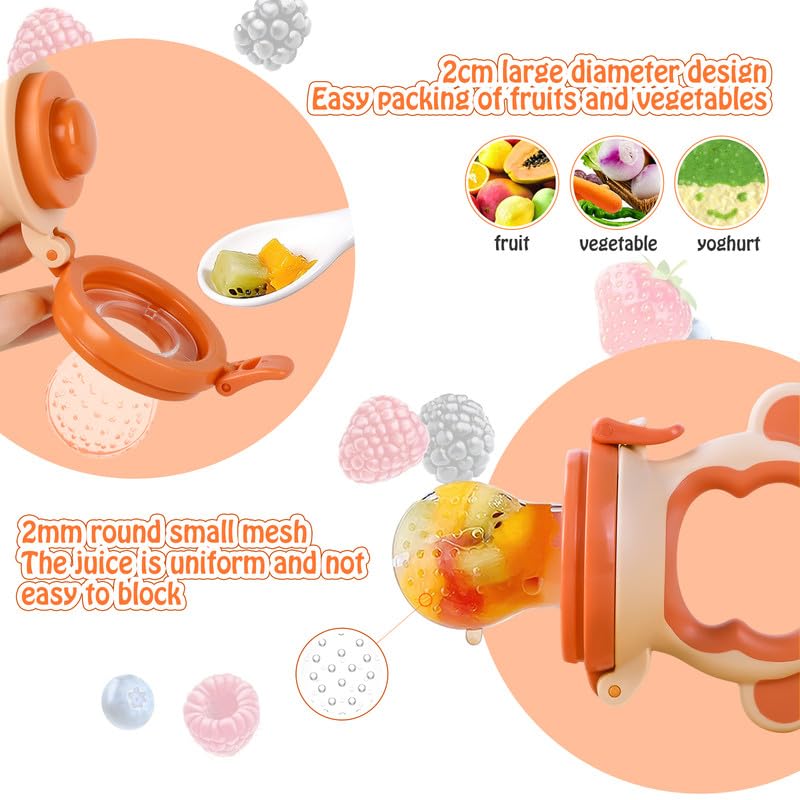 HAOBAOBEI embedded snap seal prevents spills during use.