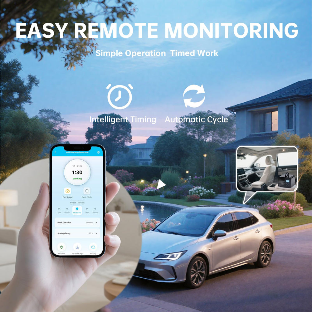 Haoguo ozone generator delay start enables convenient operation