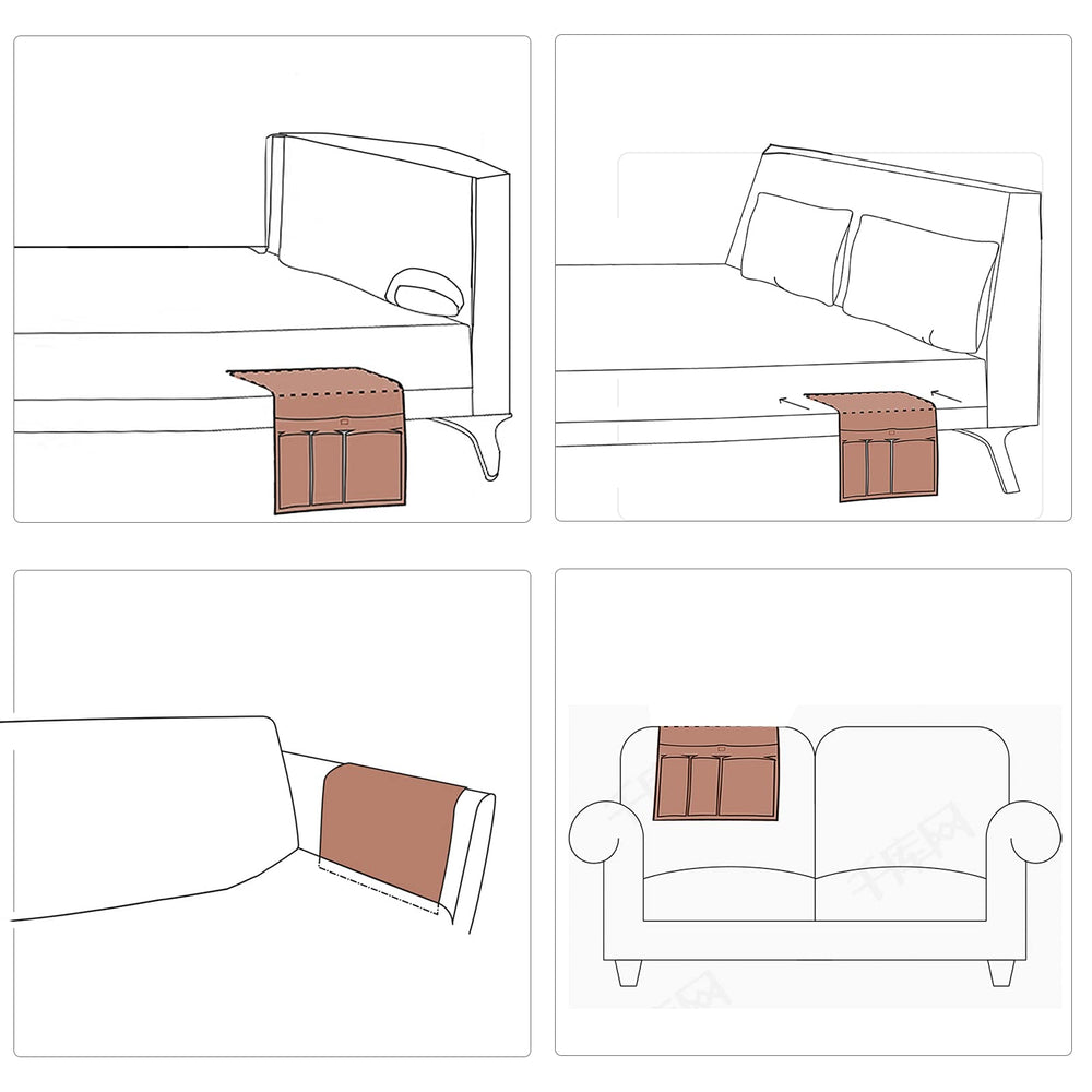 HAOMAIJIA easy-install under cushion design for quick setup.