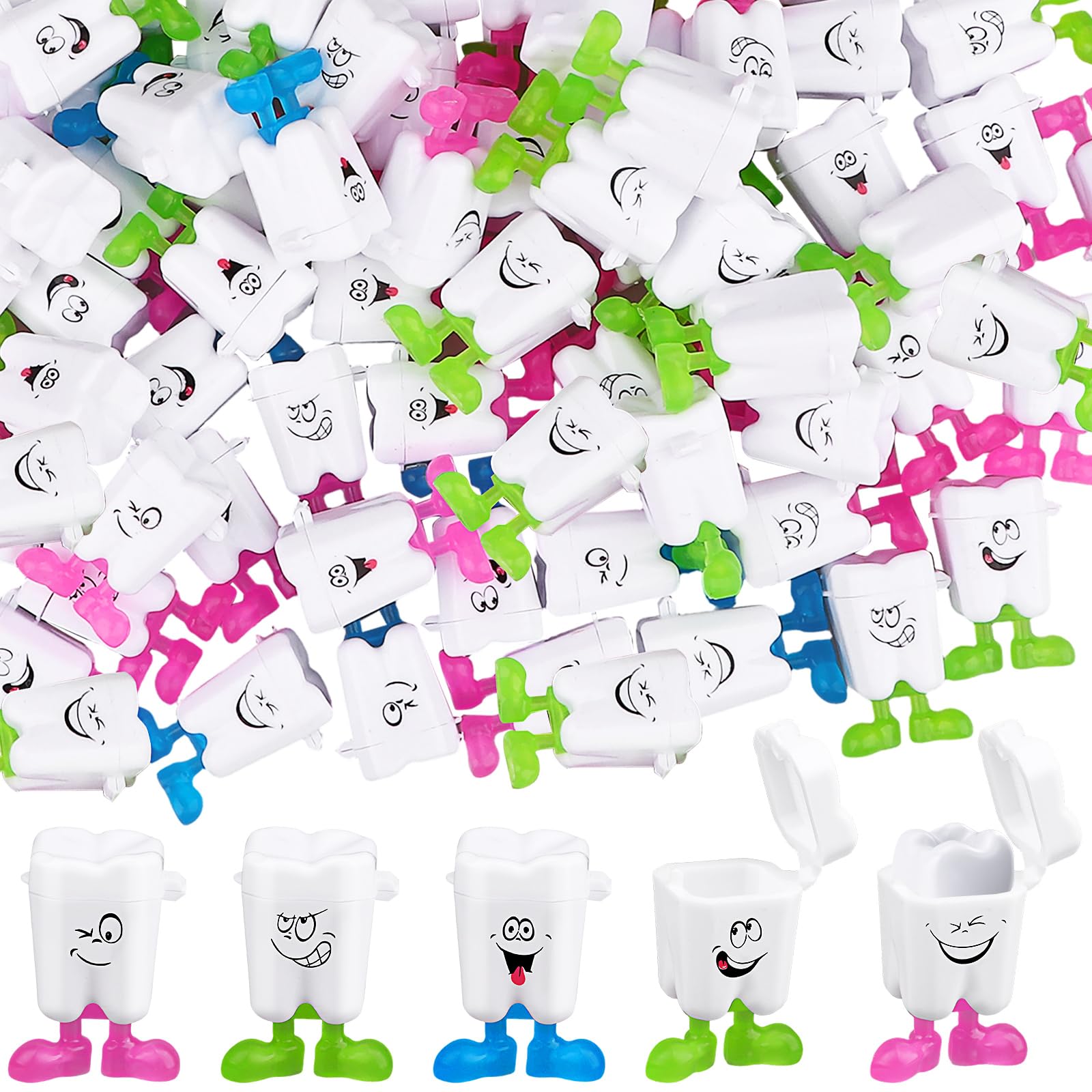 Haomian tooth-saver box in bright colors for memorable tooth fairy rewards.
