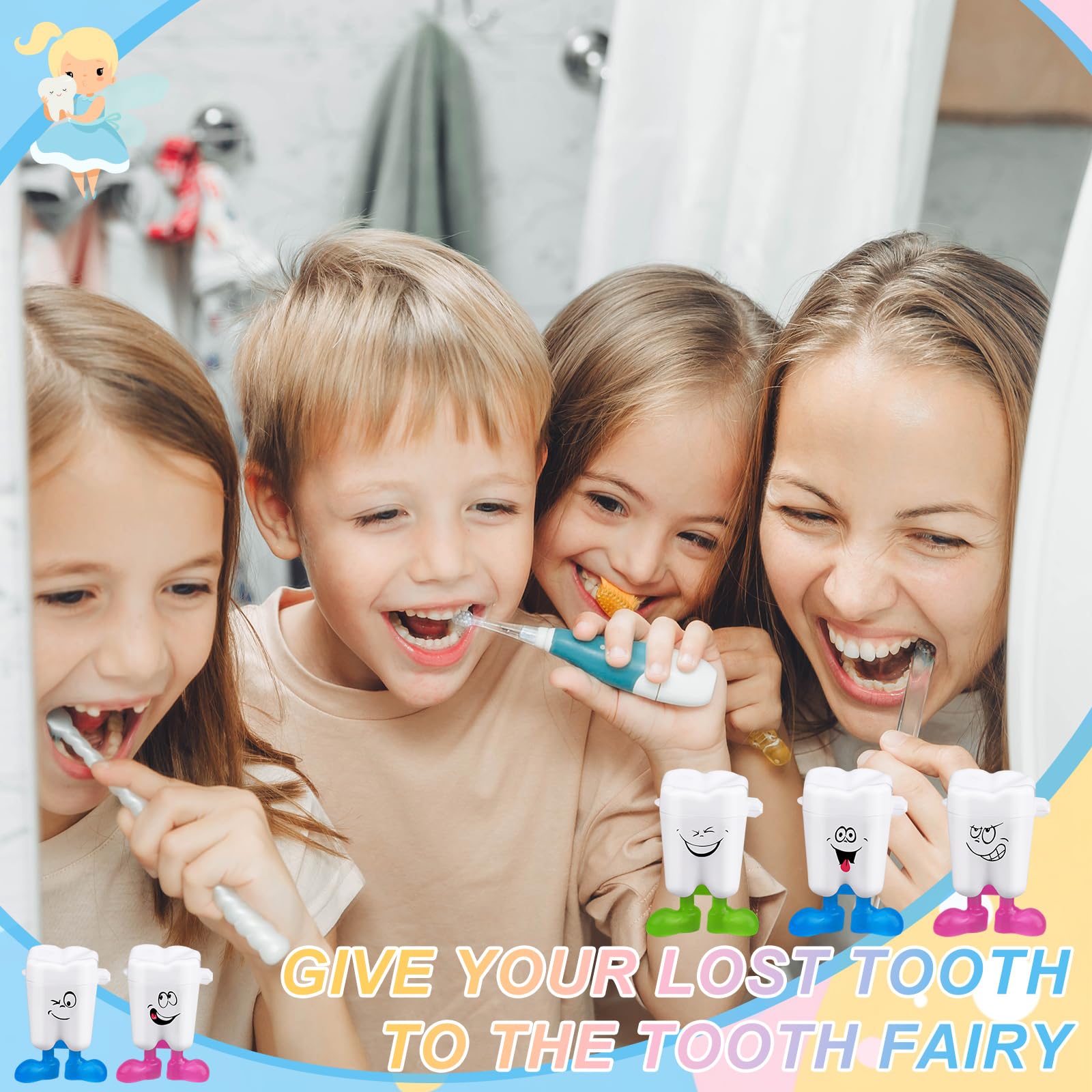 Haomian tooth-saver box made of durable plastic for long-lasting use.