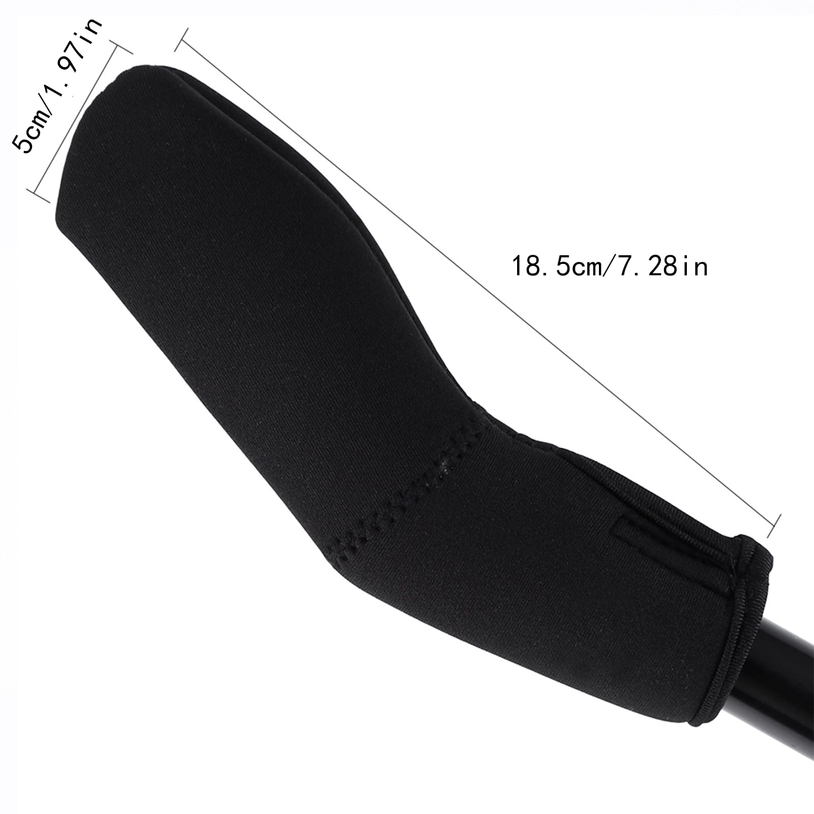 Close-up of Haosie neoprene texture highlighting durability for everyday use