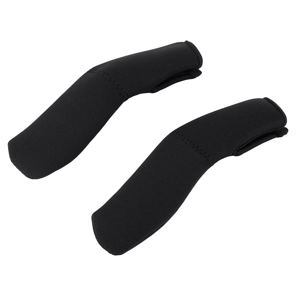 Haosie stroller handle cover on a pushchair showing cushioned grip and dust protection