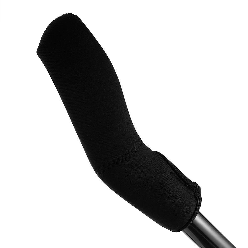 Soft neoprene grip detail on Haosie sleeve emphasizing comfort during walks