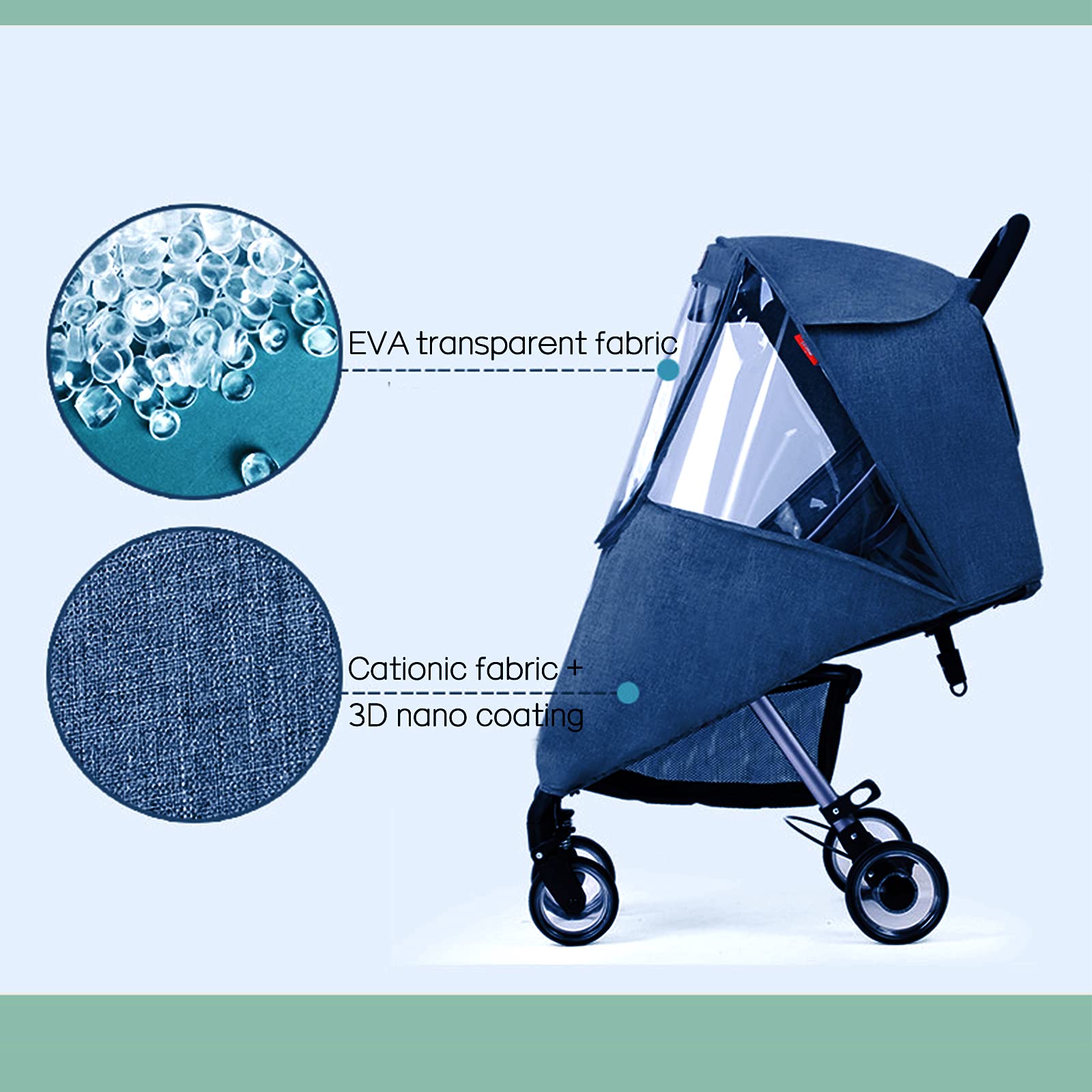 haozaikeji large storage bag keeps bottles and diapers handy during outings.