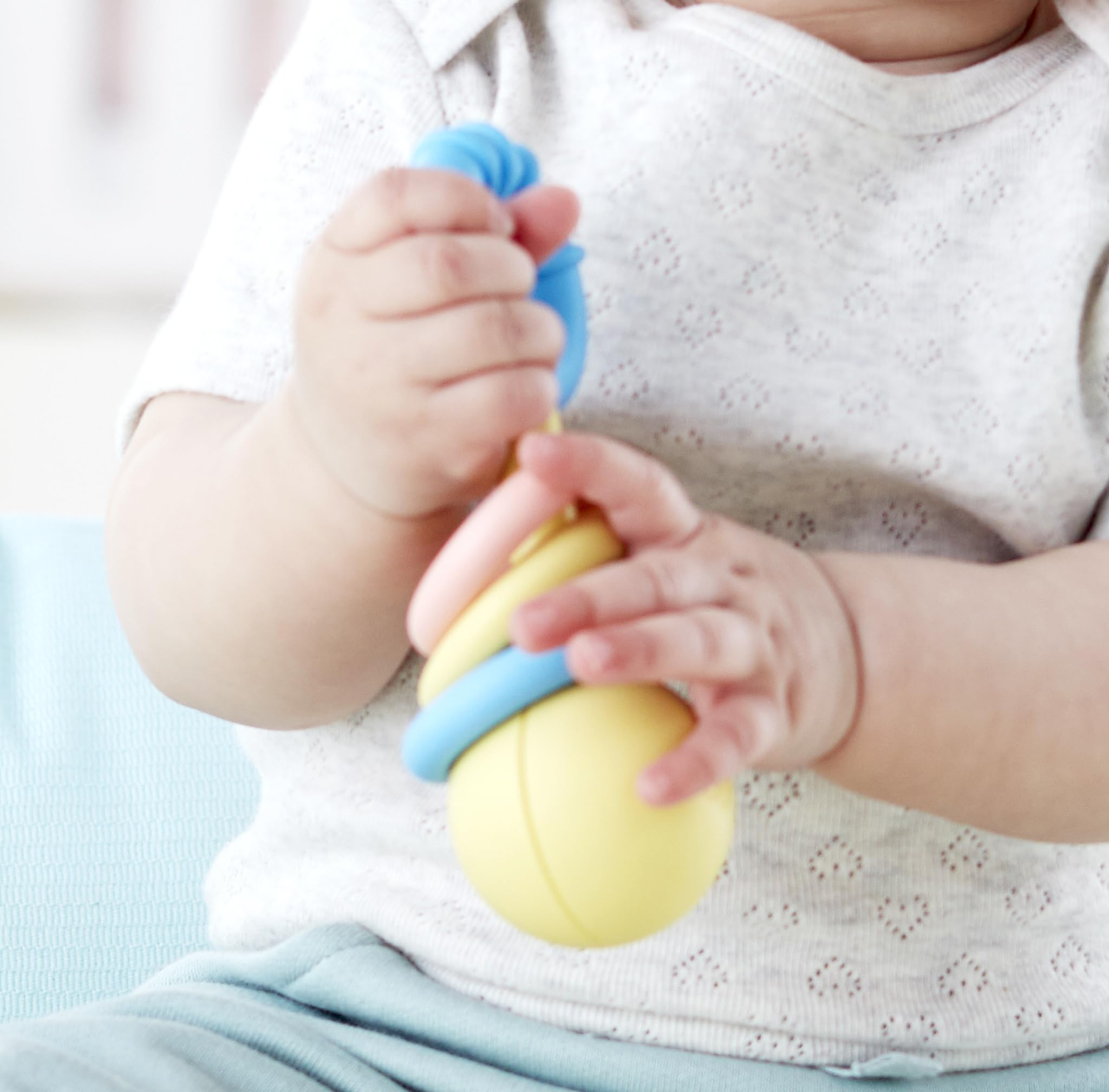 Hape rice-based chew material designed for safe mouthing
