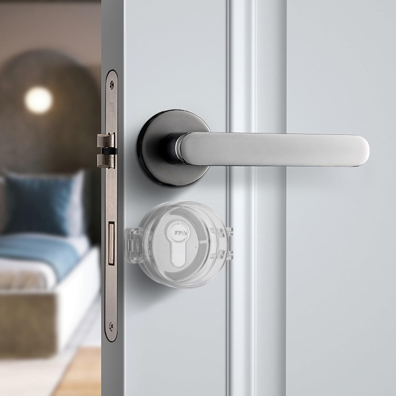 HAPINARY caregiver peace of mind with safer door access for kids.