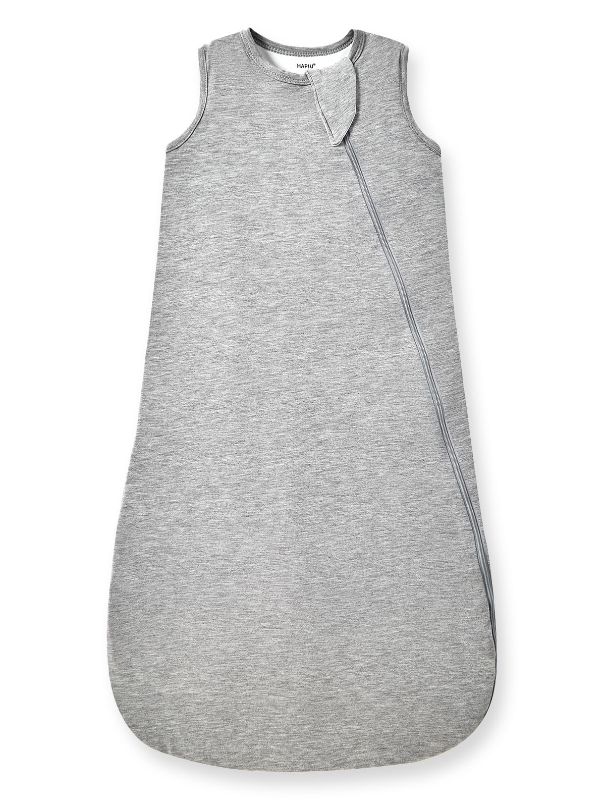 HAPIU bamboo sleep sack front view highlights buttery-soft fabric for cozy naps.
