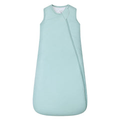 HAPIU bamboo sleep sack sage front view promotes cozy all-season wear