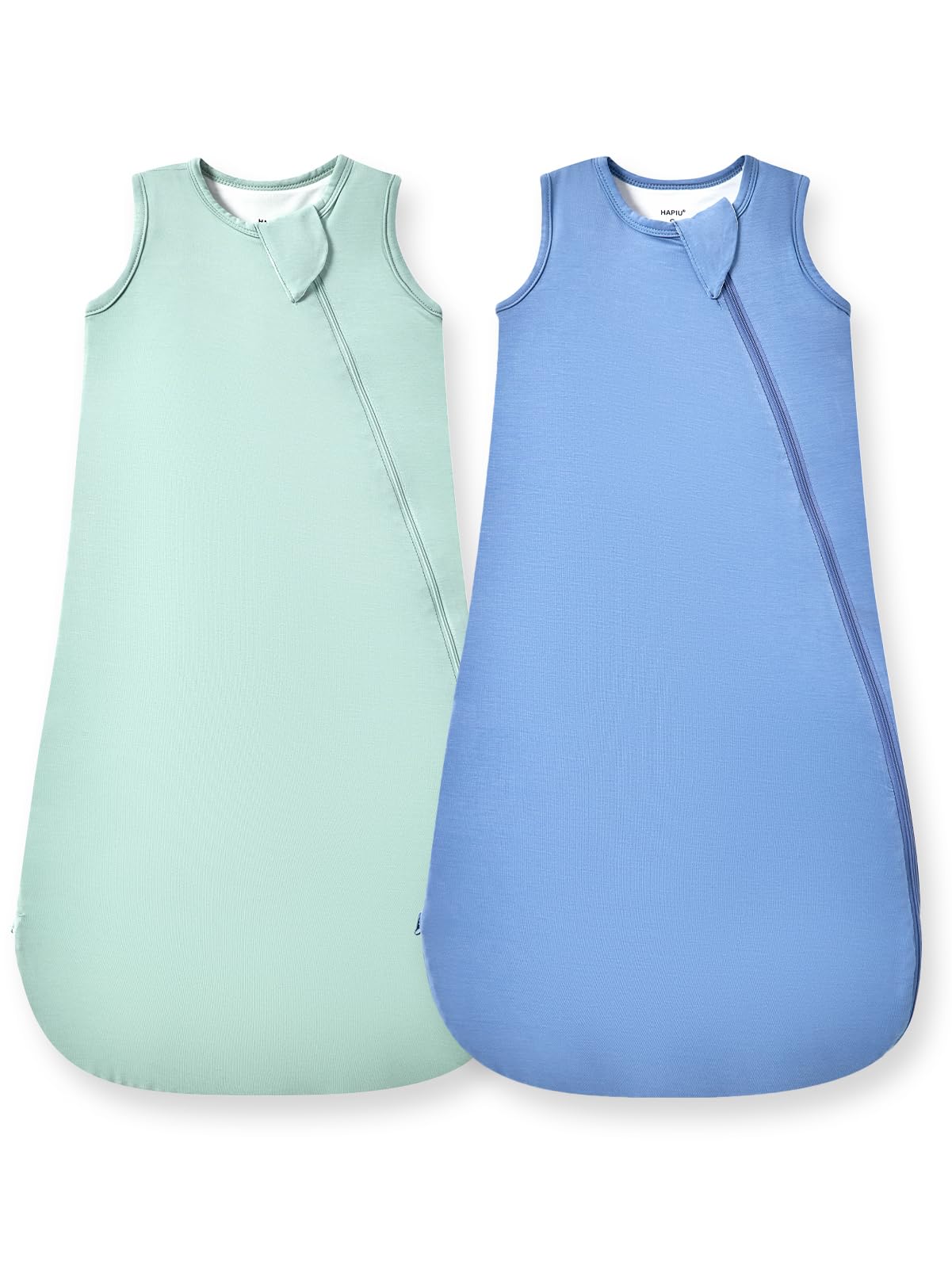 HAPIU bamboo sleep sack fabric offers buttery softness and hypoallergenic comfort.