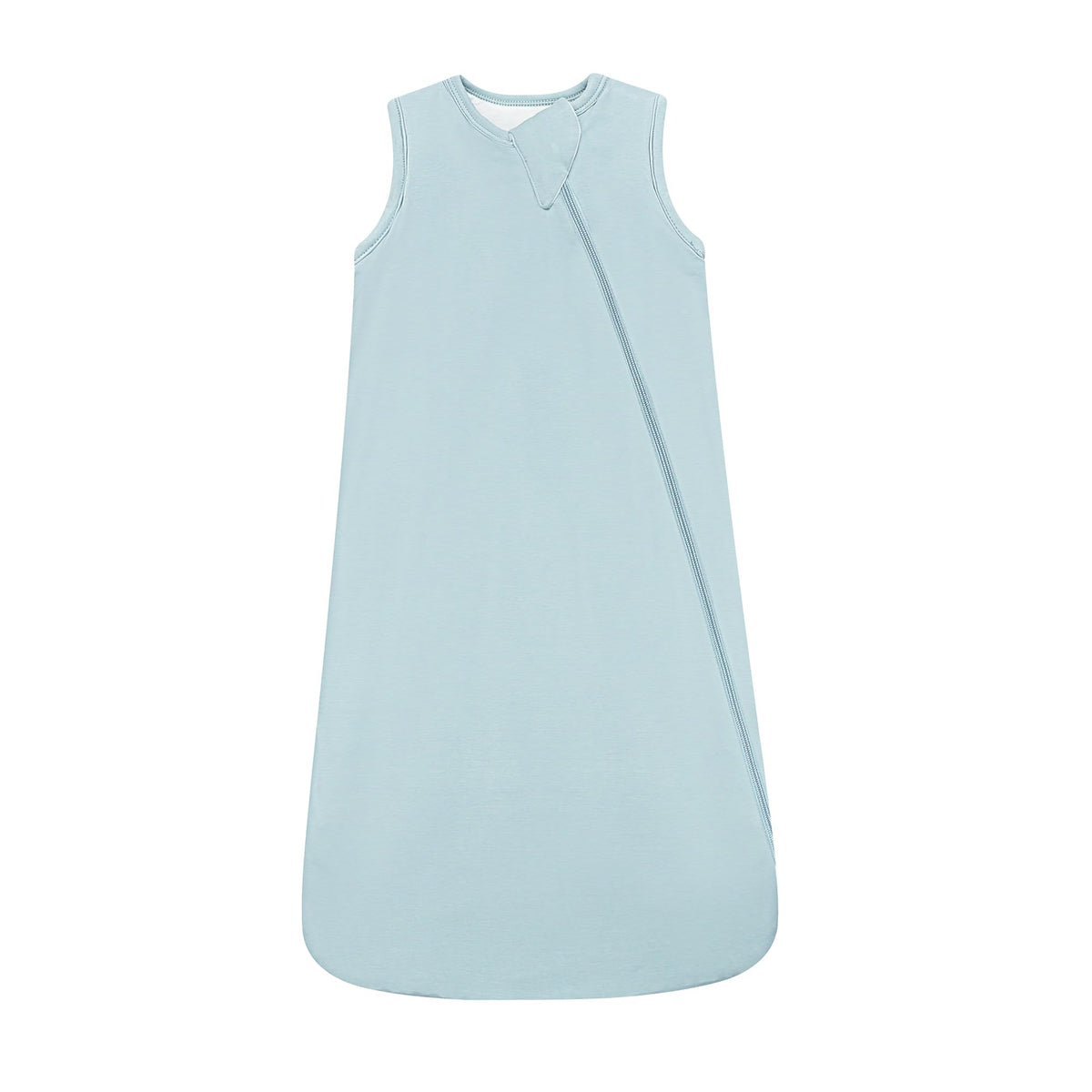 HAPIU rayon bamboo sleep sack close-up shows soft, breathable fabric for gentle warmth.